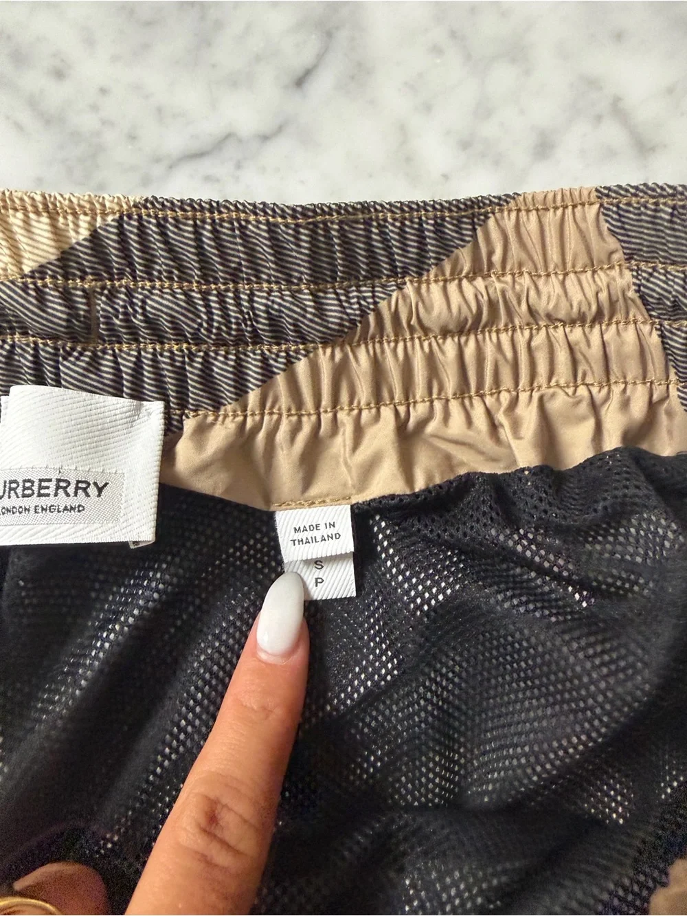 Burberry men swim